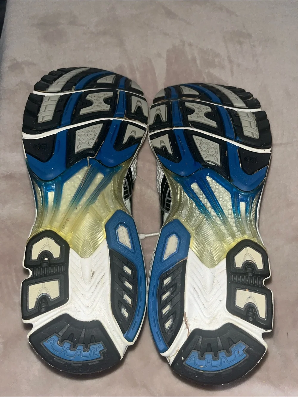 ASICS Gel-Kayano 14 Cream Blue Coast / Tuna Blue - Men's Size 12 (1203A740-104)